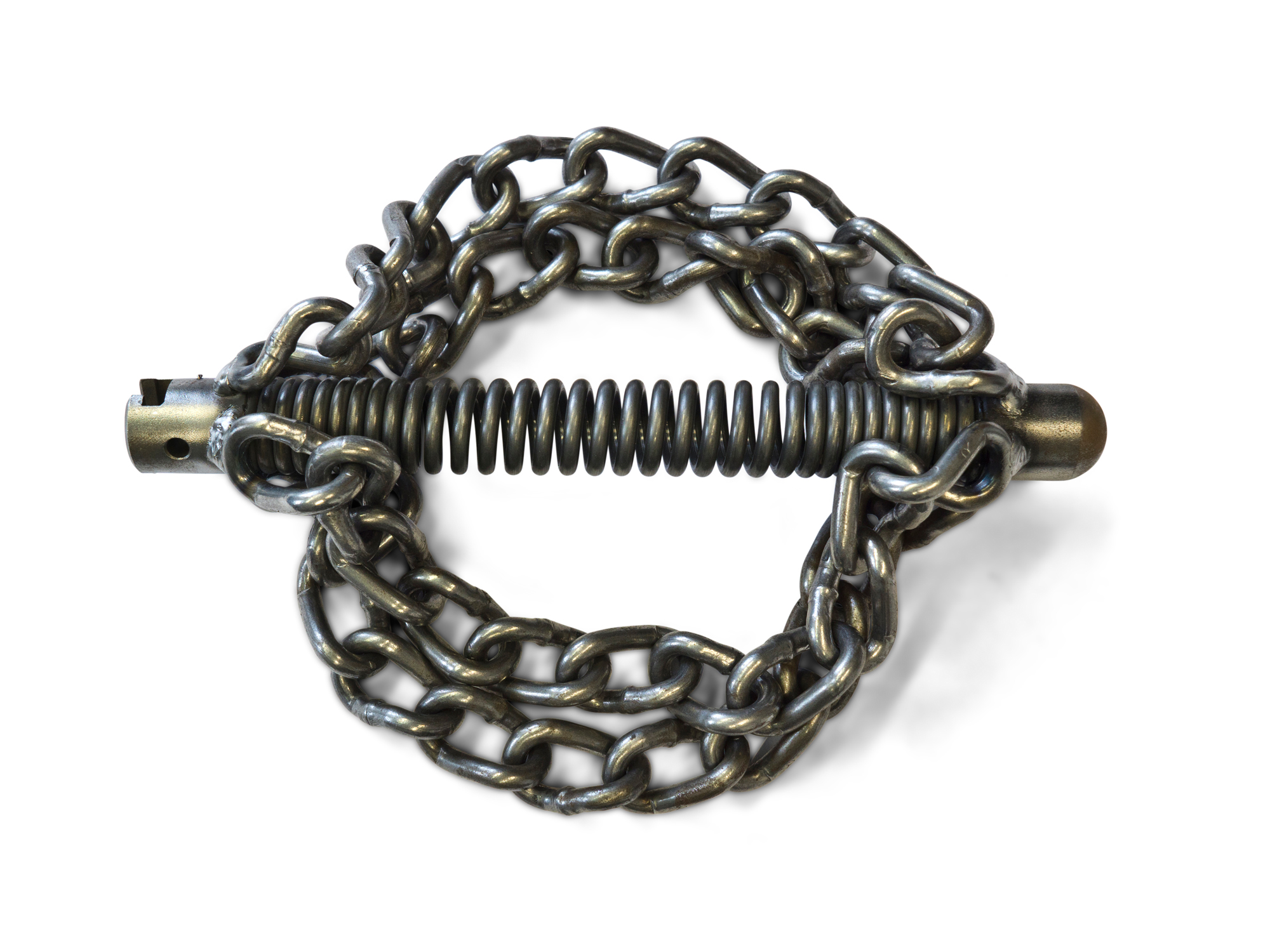 Kettenschleuder 22 mm, 4 glatte Ketten,