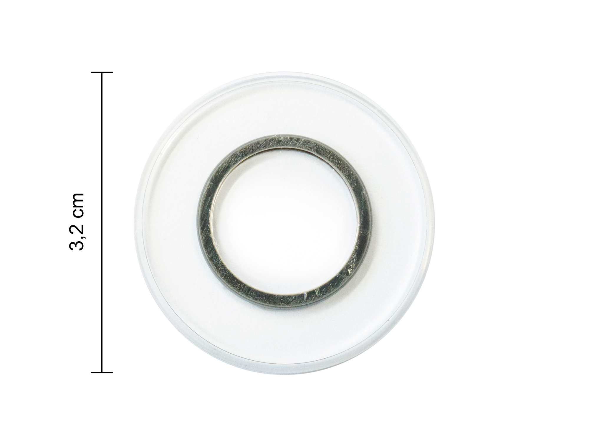 Schutzglas für KC 241/250 mit O-Ringen