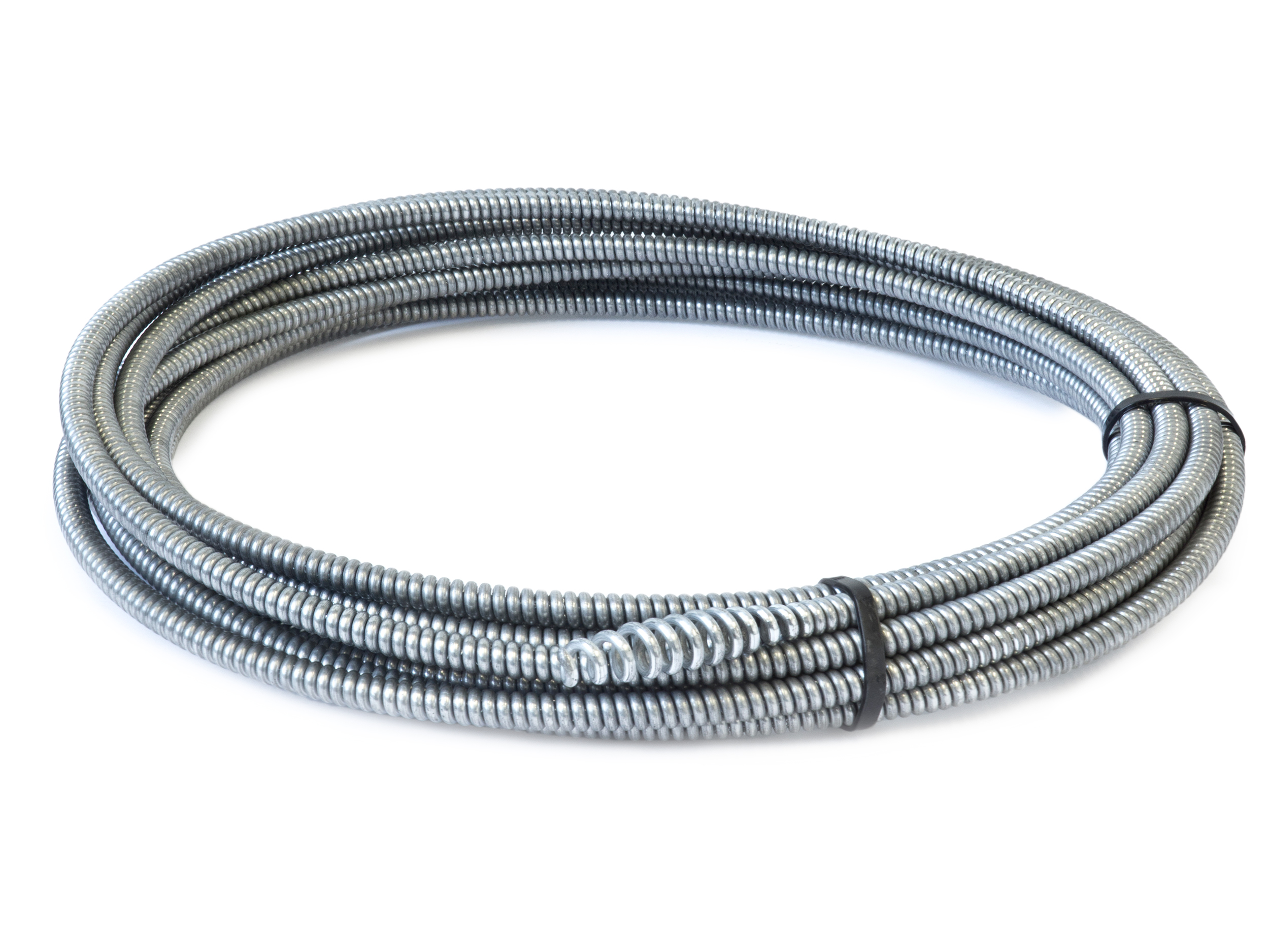 Spirale Ø8x2,5mm, L=10M, Rechts gewickelt, Kugelkopf