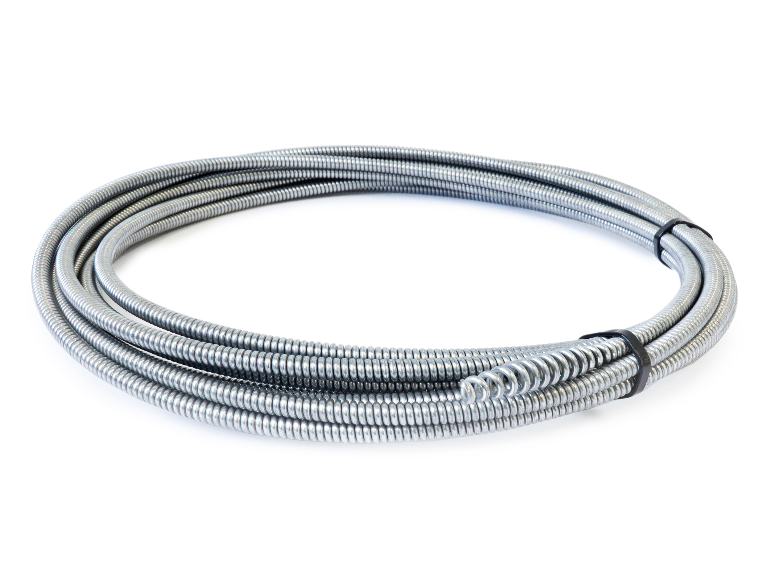 Spirale Ø6x2,0mm, L=7,5M, Rechts gewickelt, Kugelkopf mod.