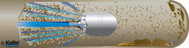 Granatdüse A400 ¾" blind