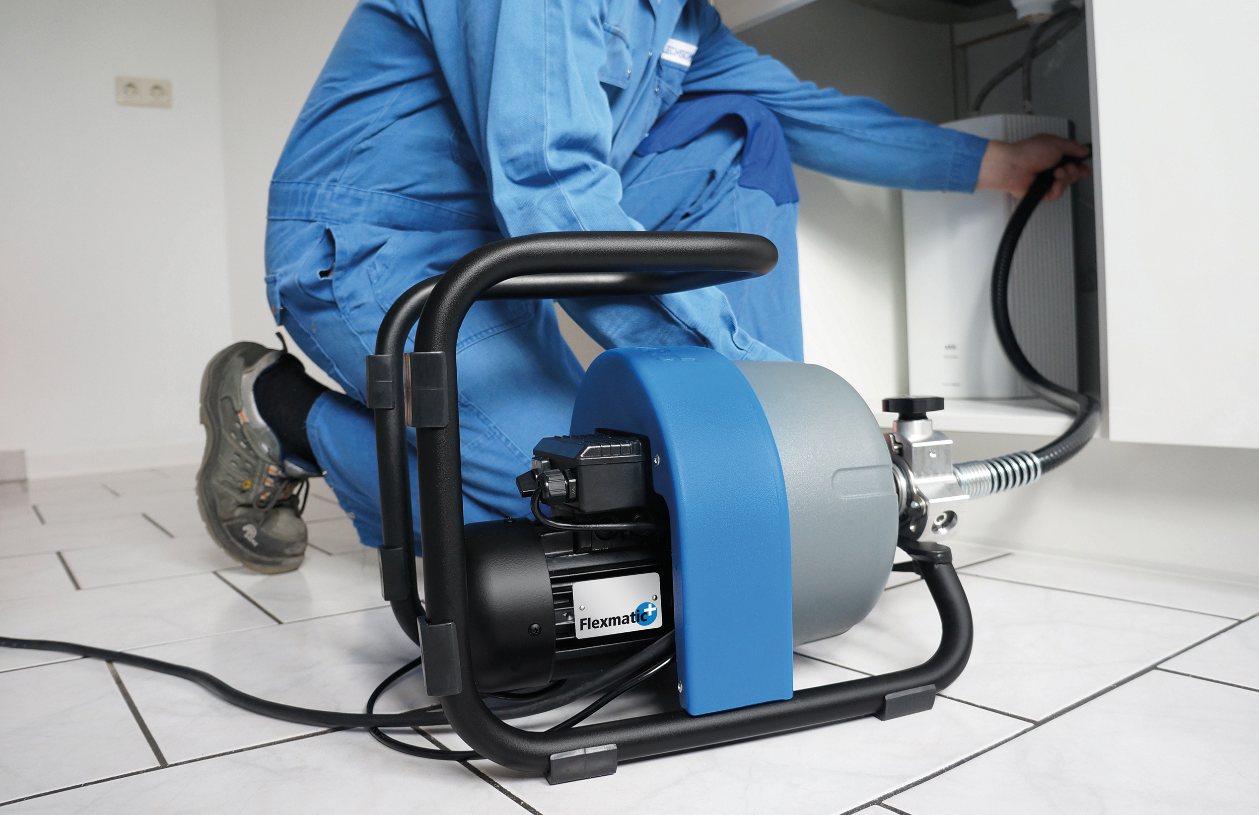FLEXMATIC+-Spiralmaschine, mit Spirale 10 mm x 15 m