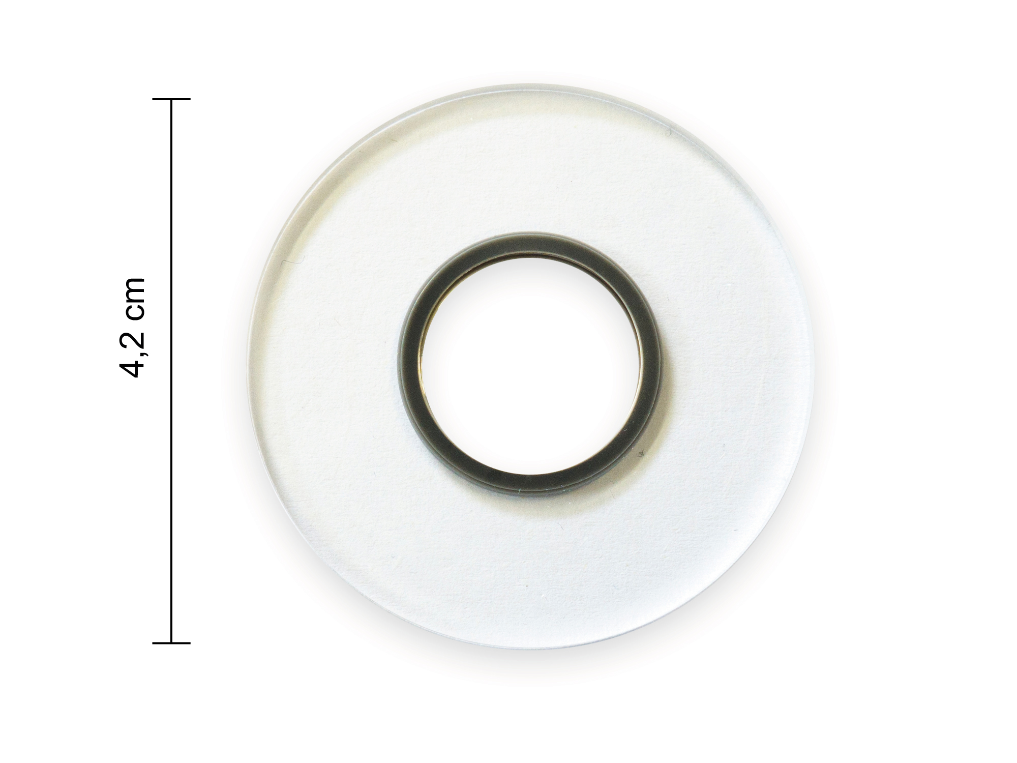 Schutzglas für KC 240 mit O-Ringen und