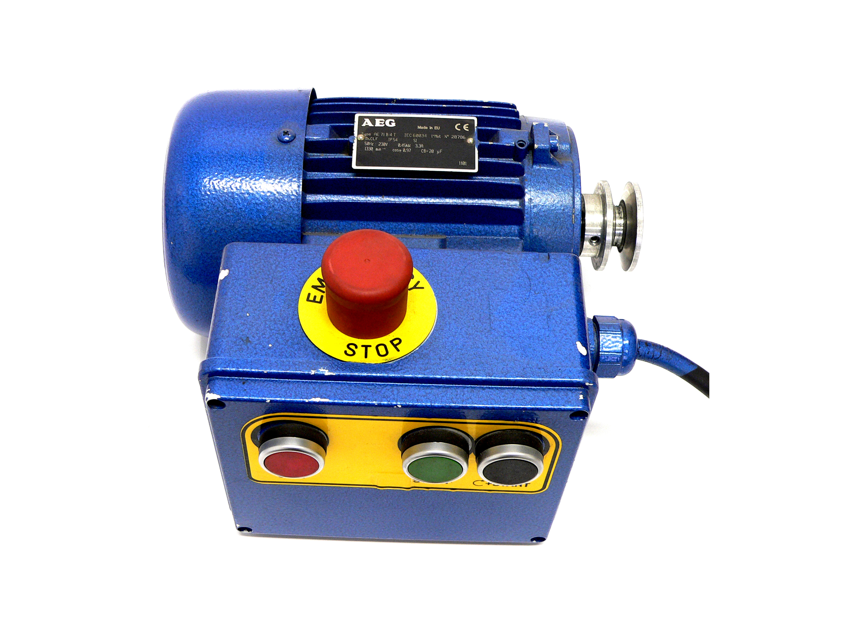 Motor Unidrive 0,45 kW kpl. Schaltkasten