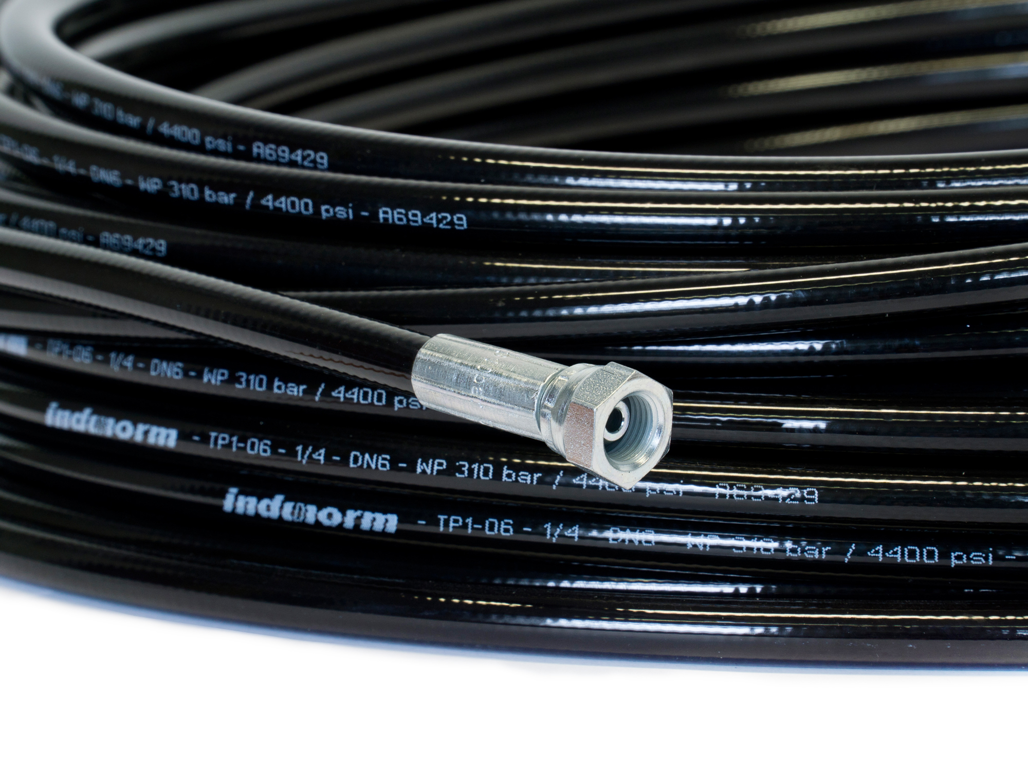 HD-Schlauch DN 8 x 40 m, PUR/Stahl