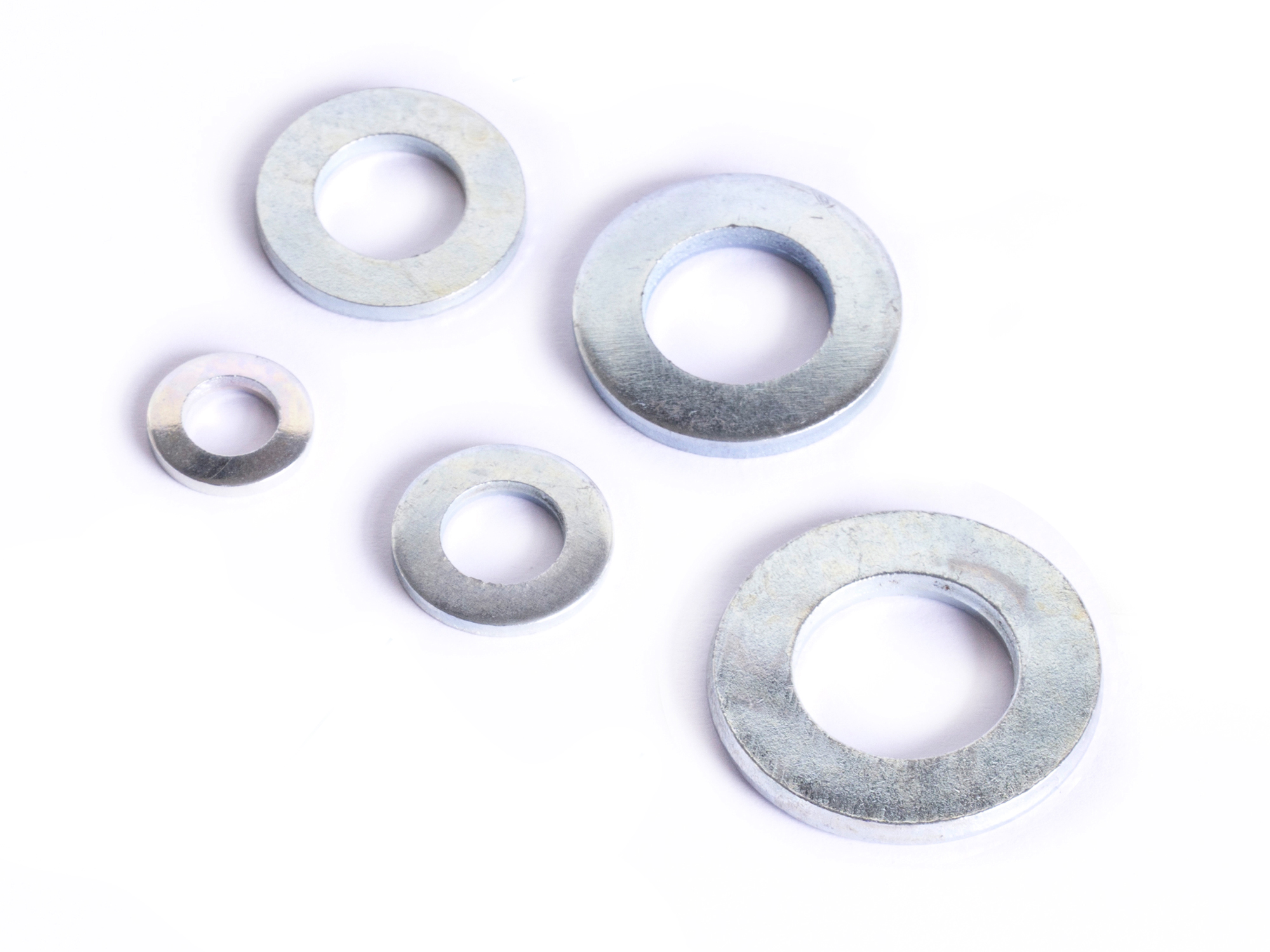 Scheibe M8, DIN 125, verz.