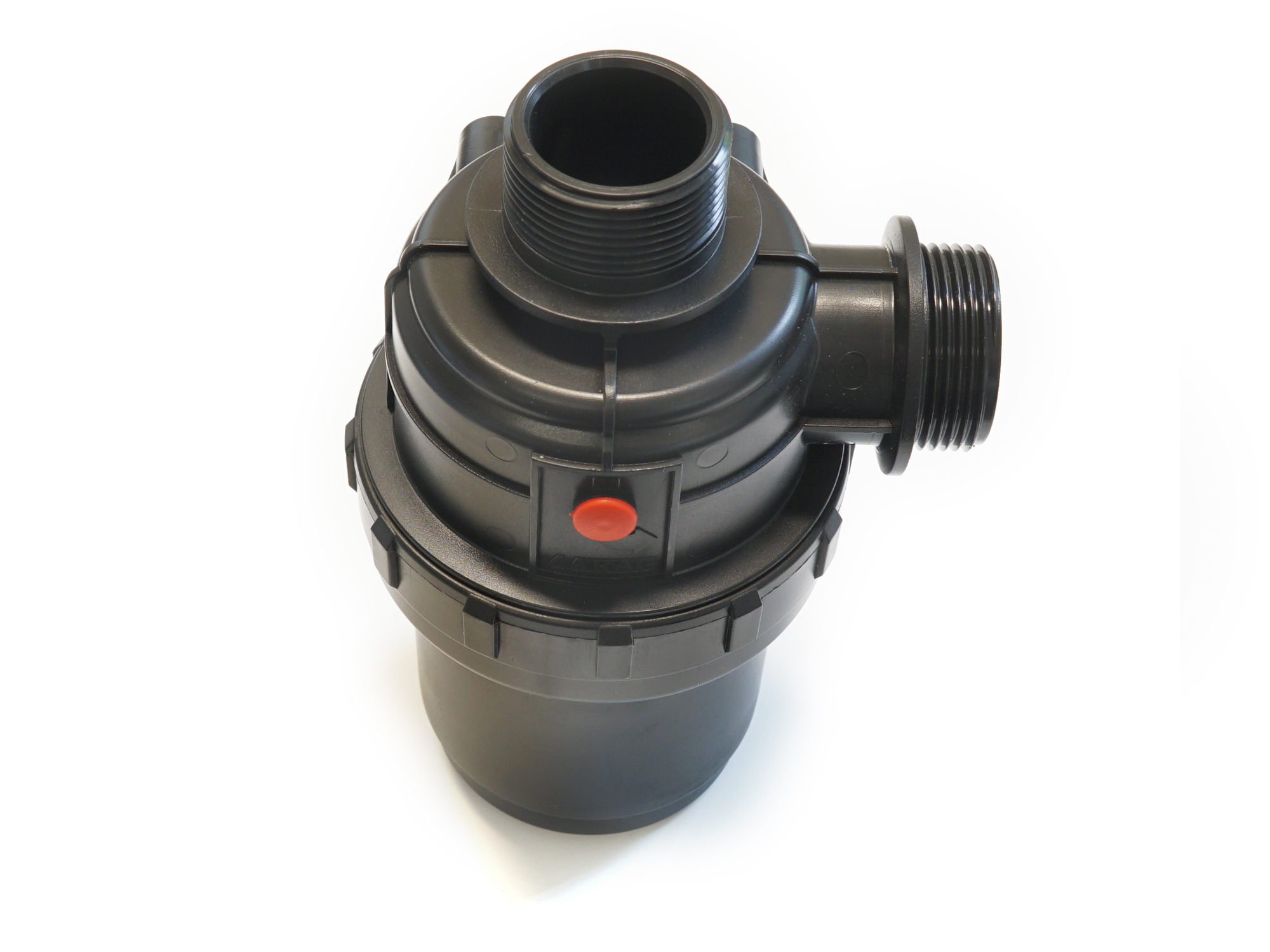 Wasserfilter kpl., schwarz 1¼" AG