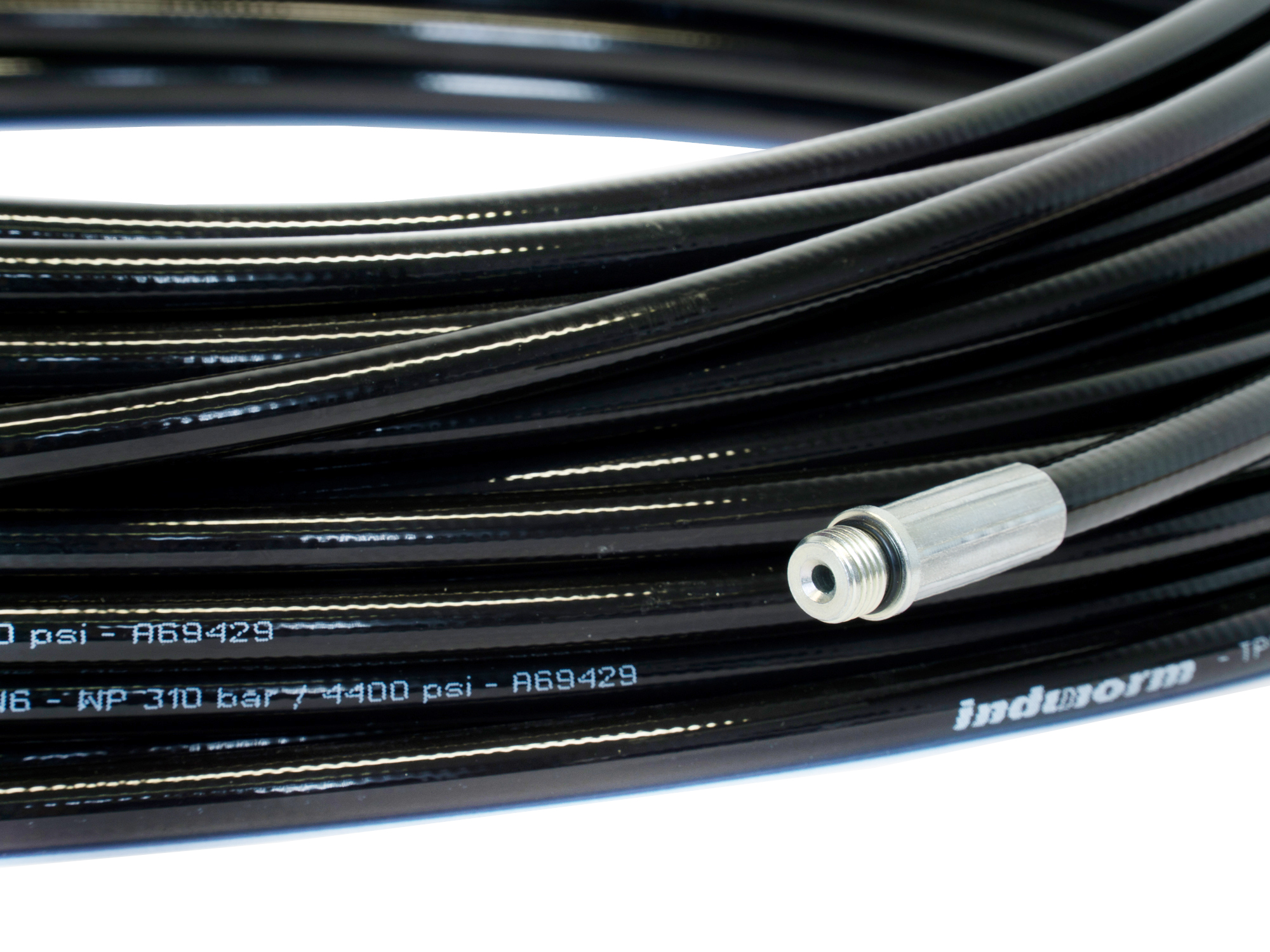 HD-Schlauch DN 8 x 50 m, PUR/Stahl