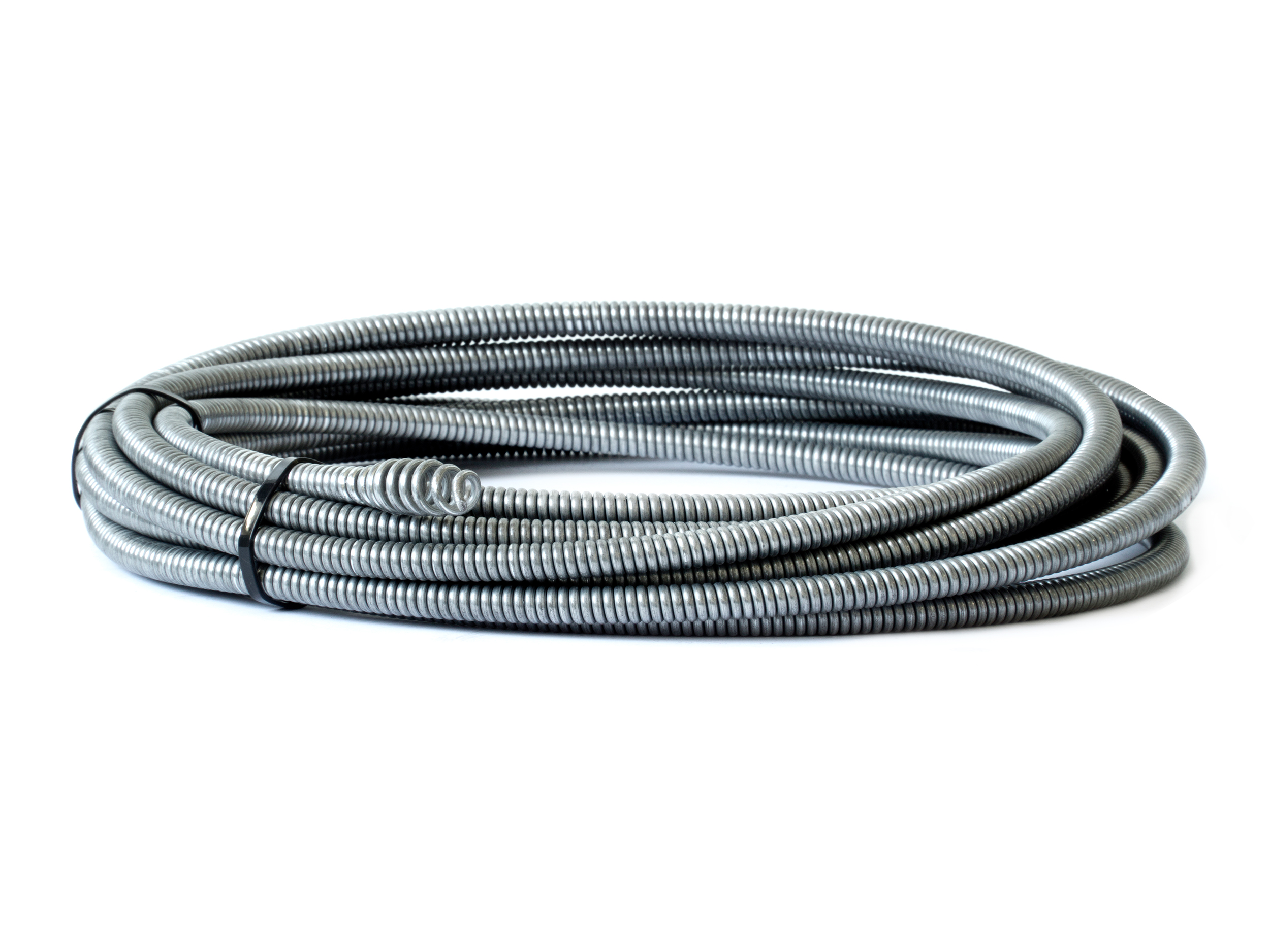 Spirale Ø10x2,5mm, L=7,5M, Rechts gewickelt, Kugelkopf