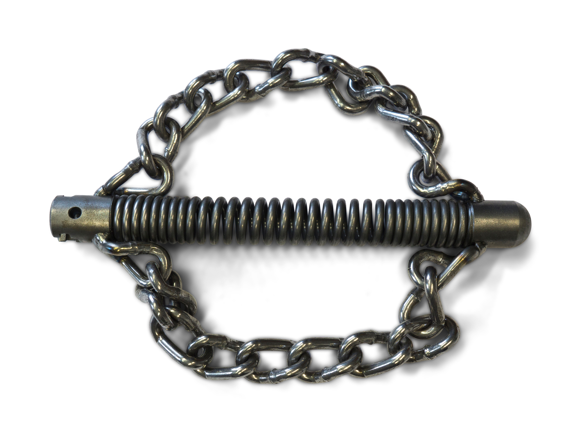 Kettenschleuder 22 mm, 2 glatte Ketten,